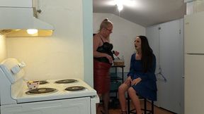 guy transformed into woman for girls night out