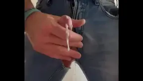 Steaming BJ Through Ripped Jeans — Hot Gay Blowbang Fantasy – 18+