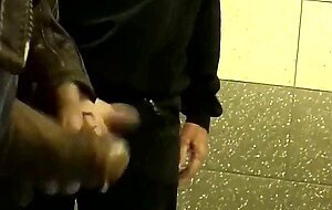 Glory hole and bathroom frot and suck