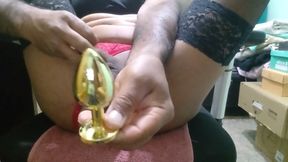 I'm Fucking Myself with My Dildo-come Fuck Me, Oh, It Feels so Good