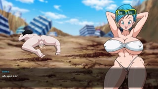 Super Slut Z Tournament 2 #8: Bulma fucks Master Roshi again and has anal sex.