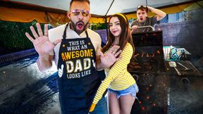 “I’ll Drain Your Cock Before the BBQ”: Serena Gets Marinated In White Sauce