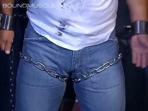 Hard Working Man Restrained