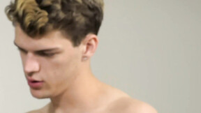 Hung James Stirling  double fucked by twink Max Rose