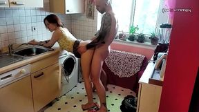 Late With The Laundry - Spanking, Sex