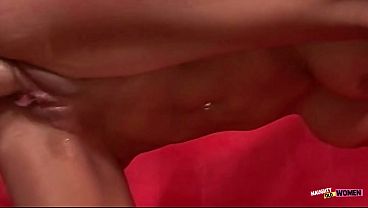 Misty Vonages fake tits bounce as a pussy loving guy rams her cunt hard