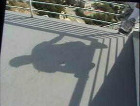 Brunette babe pussy licked and hard fucked in vintage video