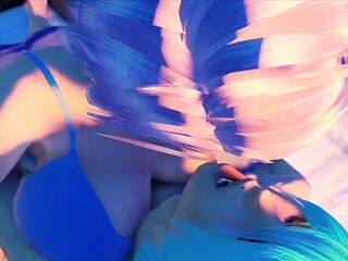 Morning magnificence - Shemale hentai animation 4K
