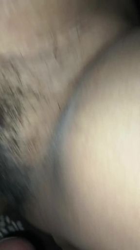 The water came out as soon as it was put in the pussy in doggy style.   Clip 2