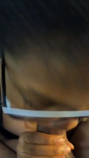 Ebony Afro Nerd Whore On Her Knees Sucking Cock For That Facial Cumshot What A Hot Fucking Mess On That Face&hellip;   Clip 2