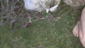 follamos en el huerto a escondidas de los jardineros