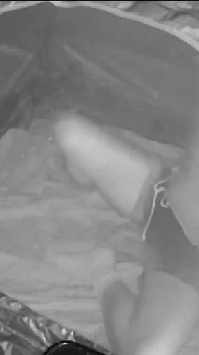 During His Jog, a Guy Discovers a Young Camper and Submits Him - Caught on Night Vision Cam