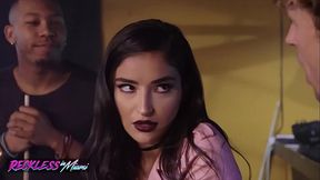 Emily Willis Gets Fucked In The Ass From (Michael, Ricky) - RecklessInMiami