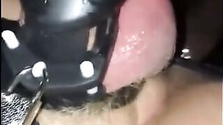 Big Black Cock Dominates White Sub in Chastity