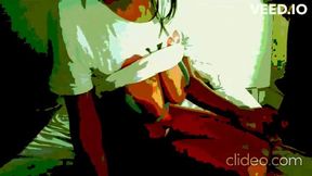 Big Black Cock devours innocent anime babe