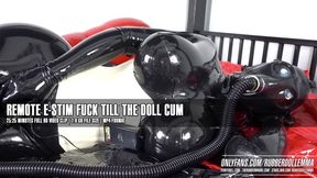 REMOTE E-STIM FUCK TILL THE DOLL CUM - 25:25 minutes FHD video clip