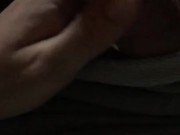rubbing my cock under my desk 🤭