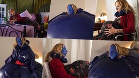 Alone in the Office Blueberry Transformation