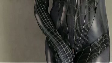 Asia wears a Spiderman costume and continues fucking