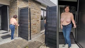 j attends le livreur topless