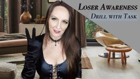 Loser Awareness Drill with Task High Quality clip with Buddahs Playground- female domination-f emdom- POV- humiliation- domination