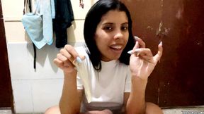 Diana’s Semen Study Bound, Gagged & Milked for Science