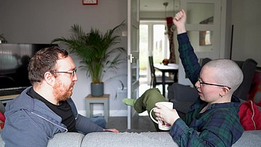 Behind the scenes of a real life pre-scene negotiation/discussion between bondagetuition and I as we prepare to do rope toget...