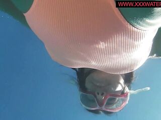 UnderWaterShow presents Micha the underwater gymnast