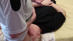 jerking off my dick to cum on my neighbor