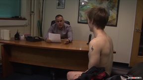Business Lads Charlie &amp; Luke Fuck in an Office