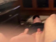 POV The Footstool Ball Bust Stomp