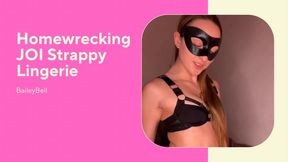 Homewrecking JOI Strappy Lingerie | Cheating Fantasy Encouragement