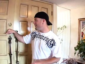 Horny guy licks and fucks blonde&#039;s tight wet pussy in bed