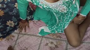 Real Desi Girl Green Salwar Hard Fuck with Creampie - Homemade