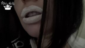 My magic white lips