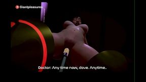 3DHQ Solo POV Breast Expansion Big Tits Asian Brunette wSound added