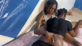 The Slim Black Guy Guy with a Big Cock Fucking Me Hard