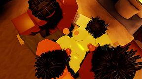 Roblox Snowbunny Gets GangBanged at a Club!