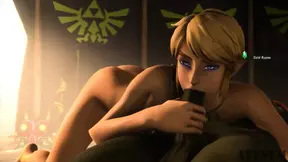 Link Sucking Ganon&#039;s Big Dick (Yaoi)