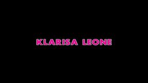 klarisa leone swallows sledge hammer s massive black cock