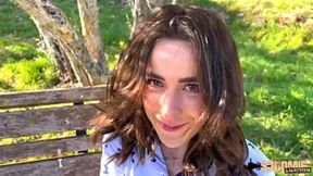 Man&#x00ED;a &mdash;  sexy bad girl &mdash;  pleasures every hole