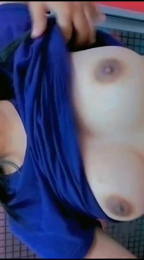 Sexy girl boobs show video call