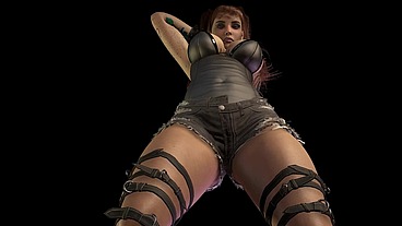 Sexy Goth Girl Is Filling Frisky Tonight