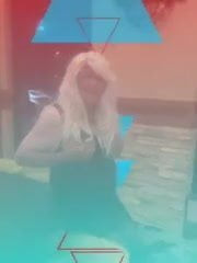 Msmarcy in hotel lobby