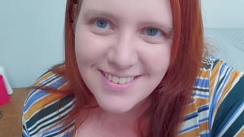 Redhead milf married bbw squirts &mdash;  sucks and teases her husband so he can bring friends