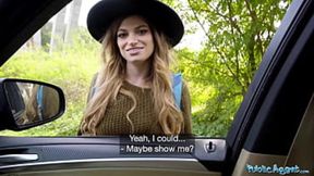 Curvy Hitchhiker Nicole Rae Sucks Monster Dick&#x1F32D; in Public&#x201D;