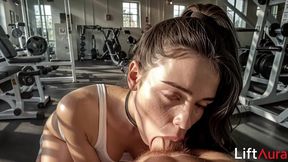 that athletic bitch is cheating on her husband with her coach [ai]