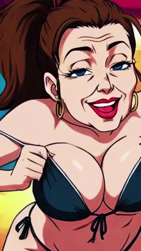 Busty MILFs Teasing in Bikinis