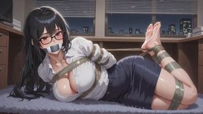 Bondage Fantasies #93: Secretary's Secret Hogtie Confession