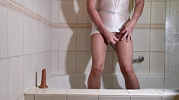 Sissy Slut Michelle in a New Lingerie Preparing Before a Date in a Hotel of Turkish Bodrum